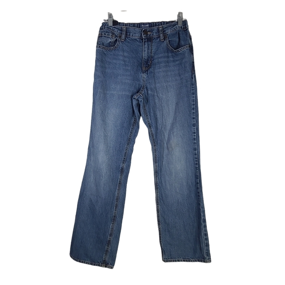 Old Navy Loose Boot  Cut‎ Adjustable Waistband Sz 14 Husky